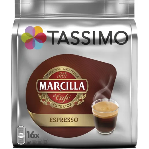 Tassimo Marcilla Coffee Capsules - Delicious Flavor - Easy Preparation - Variety of Flavors - 48 Capsules