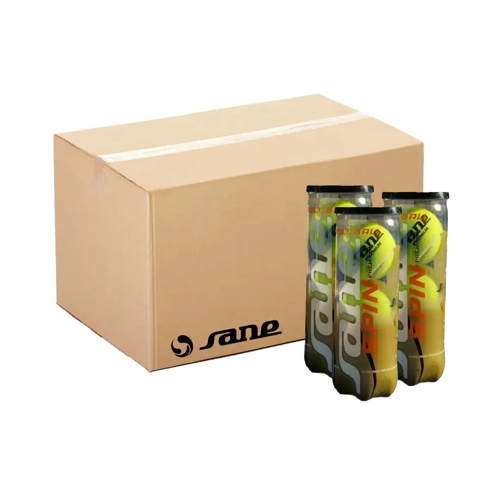 Cajón de Pelotas de Sane SPIN Premium 72 pelotas | Cajón 24 botes de 3 pelotas