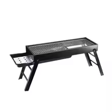 Barbacoa Portátil Plegable de Carbón Don Feliz - Jardín y Camping 🍖