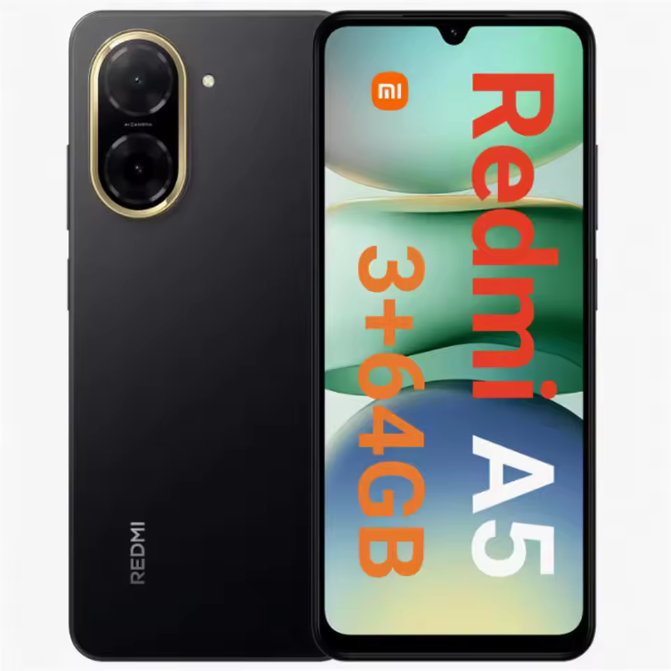 Xiaomi Redmi A5 Smartphone 5G con Display 6.88″, Fotocamera 32MP e Batteria 5200mAh