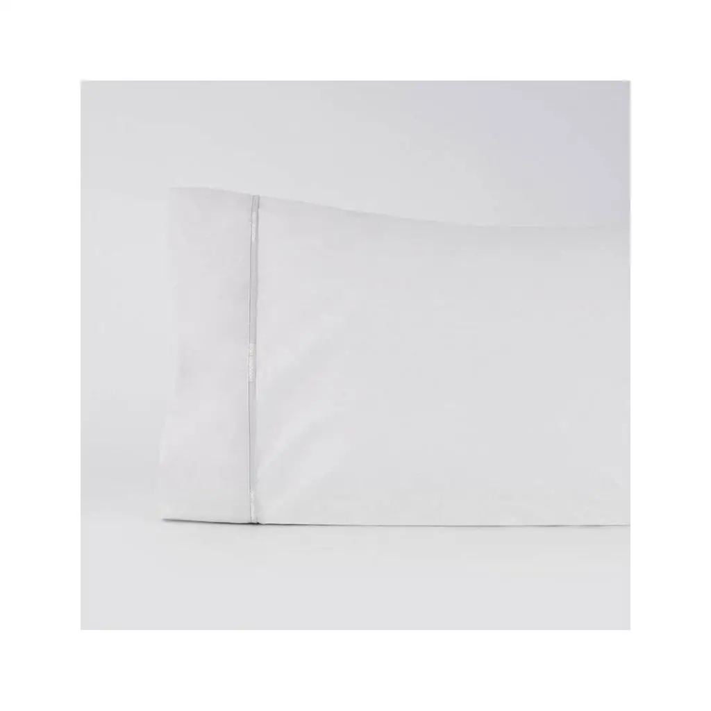 Funda de Almohada, Color Blanco, 100% Algodón Percal, 180 Hilos, Don Algodón
