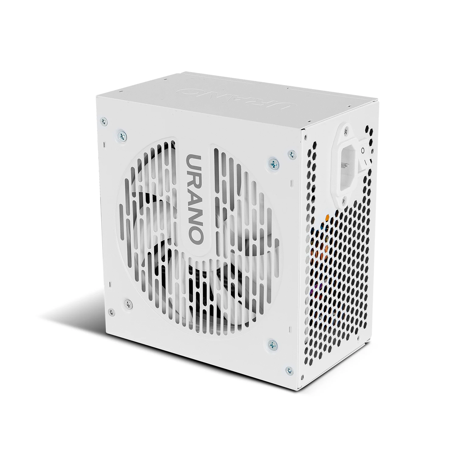 NOX XTREME PRODUCTS URANO Pro 750 W 80 PLUS White Bronze – Fuente de Alimentación ATX con Ventilador Silencioso 120 mm PWM, Protección Integral (OVP, UVP, OPP, SCP, OTP), PFC Activo, Cables Planos