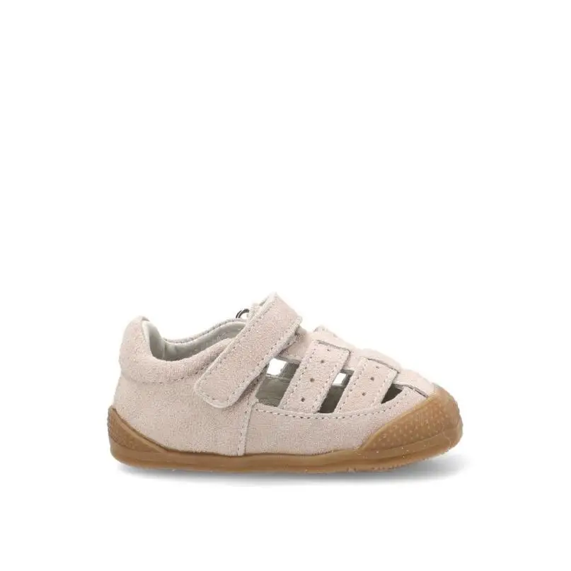 Sandalia Respetuoso/barefoot Bubble Bobble - Niño - Suela Plana - Modelo C1632 - Color Beige