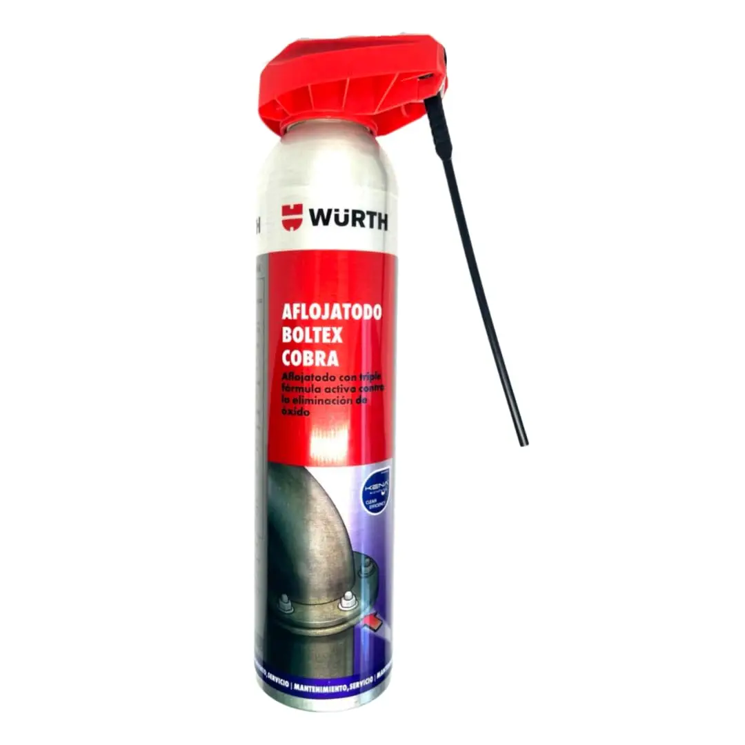 Loosening Boltex Cobra 300 ml WURTH-rust and corrosion unblocking spray Ultra-penetrating action on gripping mechanisms