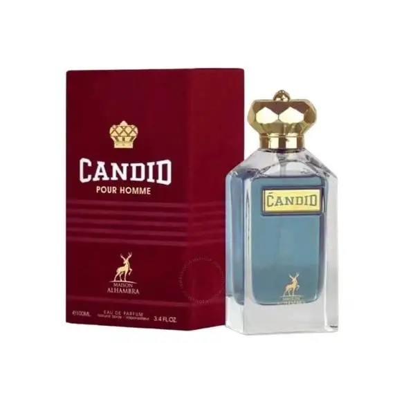 So Candid Pour Homme Eau de Parfum 100 ml | Perfume Masculino Fresco Amaderado con Bergamota y Cedro | Fragancia Elegante de Uso Diario