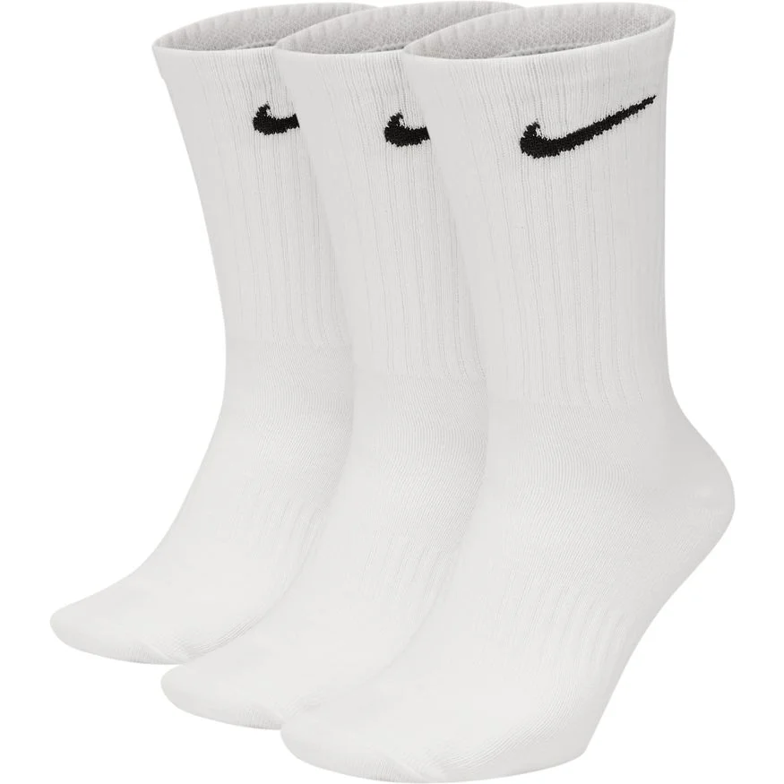 Long nike white socks
