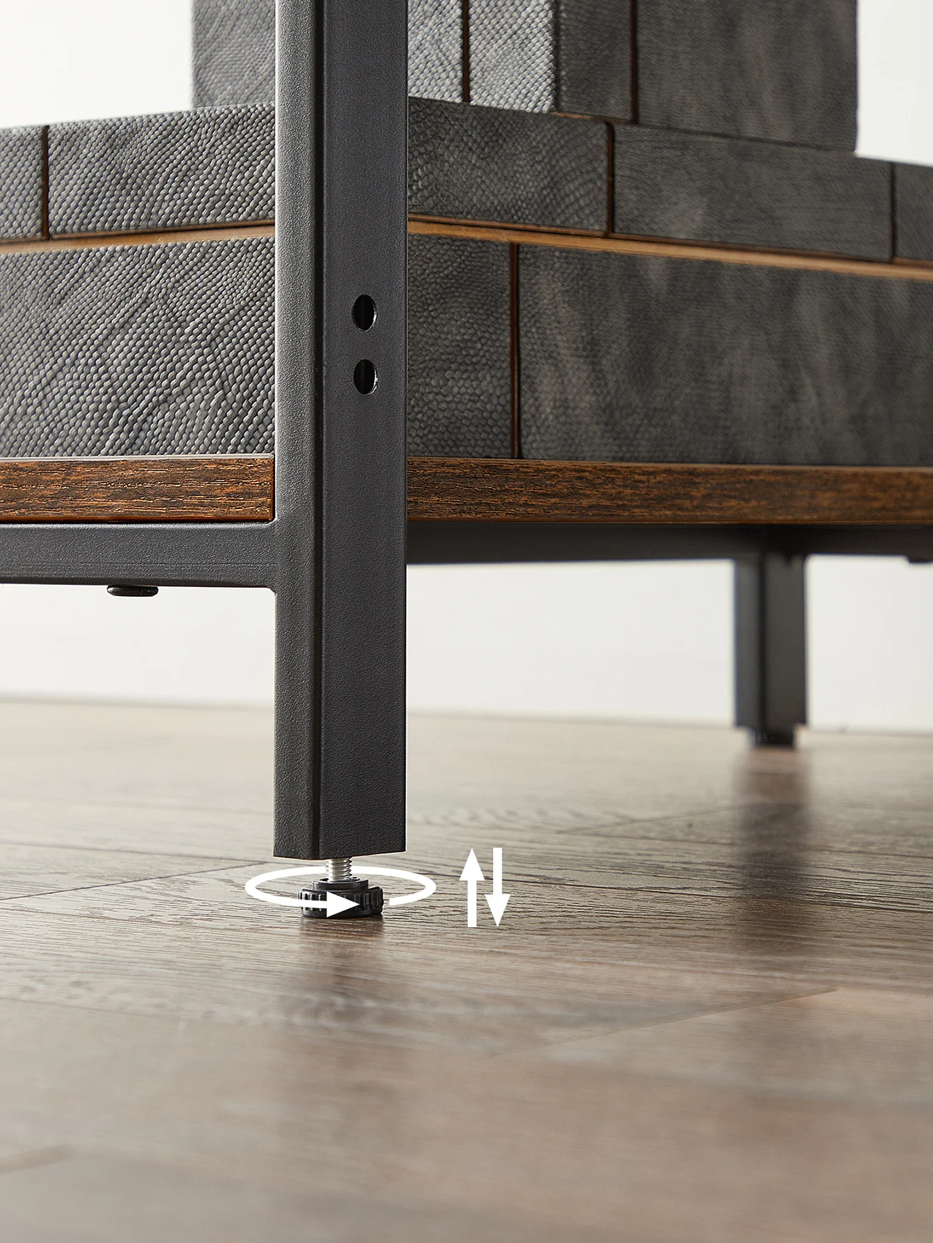 Vasagle desk, computer table, with 2 shelf levels on the left or right, for office, bedroom, steel structure, industrial, rustic brown and black/greige and black/ebony black/maple white/natural beige and pearl white