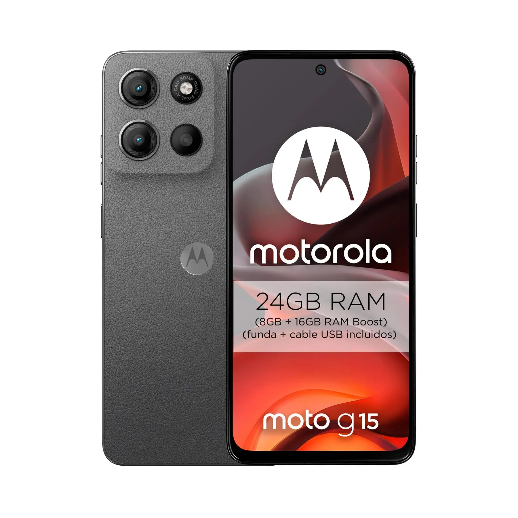 motorola moto G15 4G / 8+128GB / 8+256GB / 8+512GB / 6.72" Full FHD+