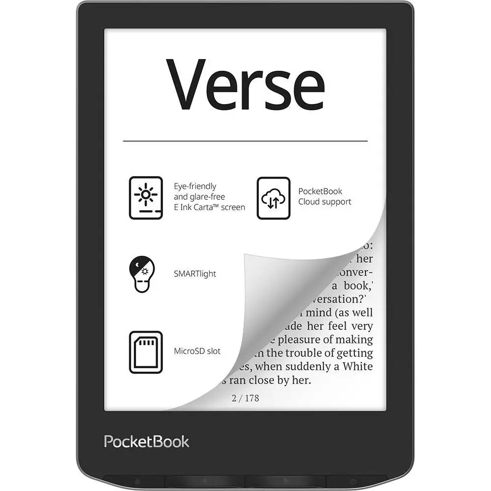 PocketBook Verse lectore e-book 8 GB Wifi Gray