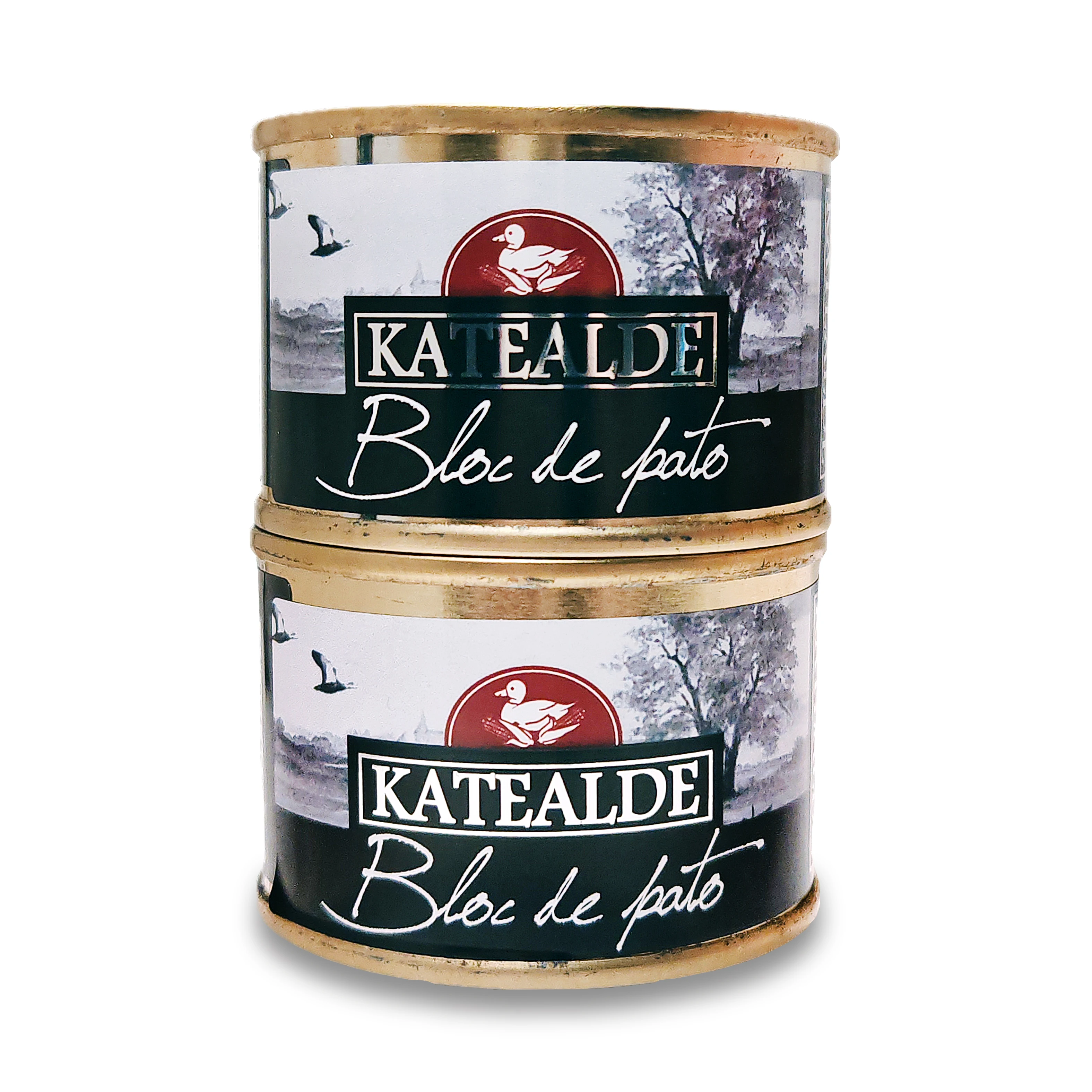Bloc de foie gras de pato de Katealde (Pack de 2 unidades de 65g)