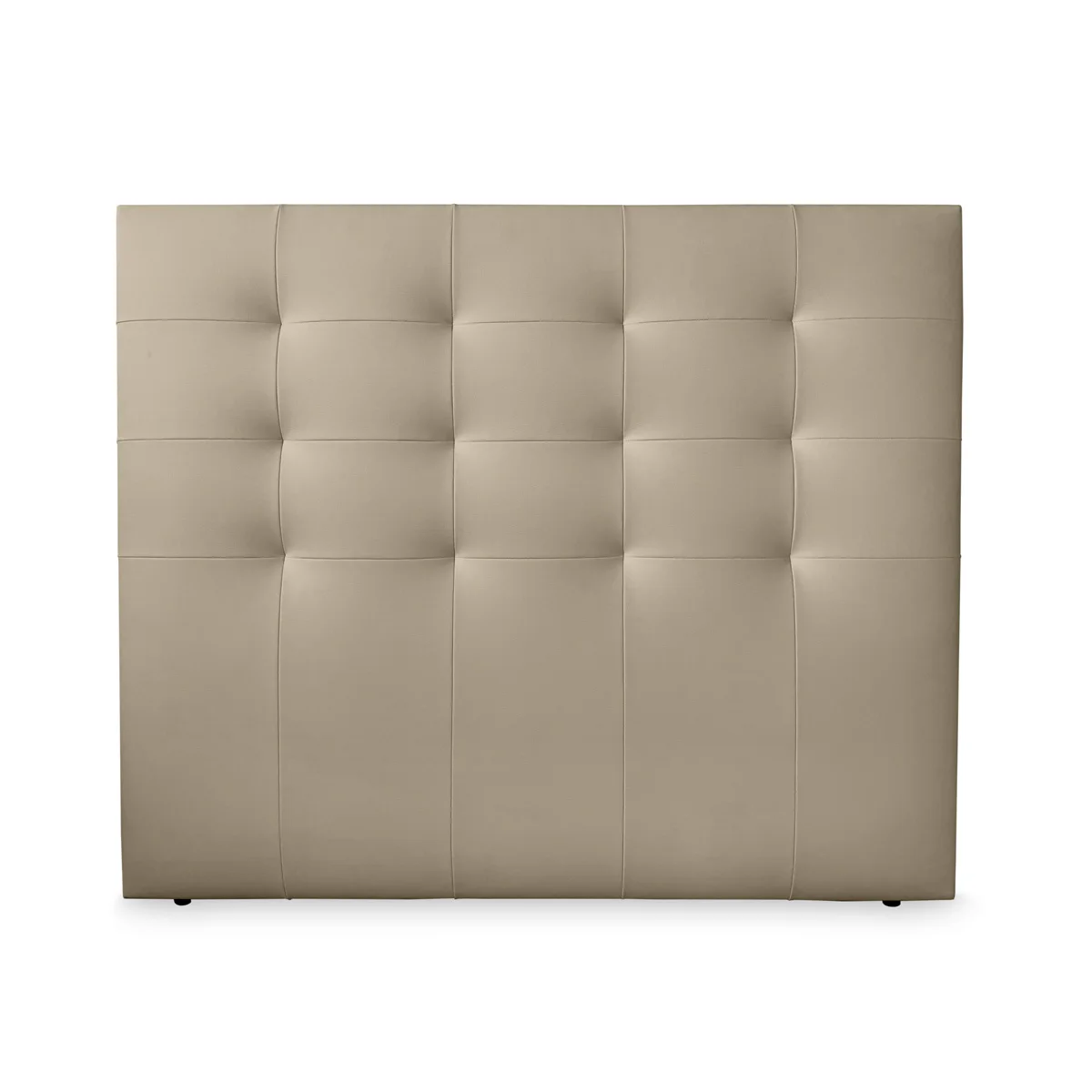 Duérmete Online Cabecero Bari Polipiel - Beige - Altura 120cm - Alta Gama - Hasta el suelo.
