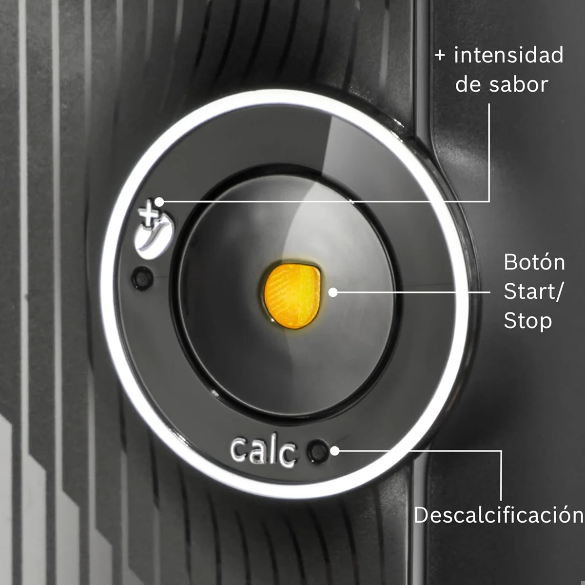 Bosch Tassimo Finesse Capsule Coffee Maker, 0.7L capacity, IntelliBrew technology, OneTouch feature for easy operation, perfect for making up to 40 coffee specialties at home with a compact design.