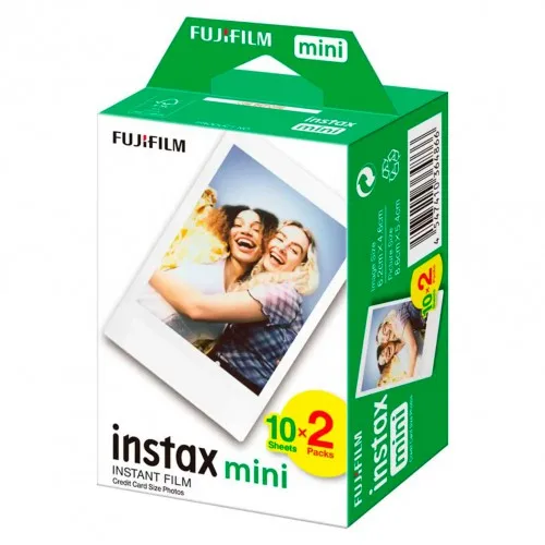 FUJI MINI INSTAX load-PACK 2x10 photos