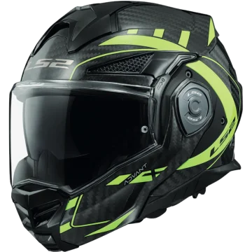 LS2 MODULAR helmet FF901 Advant X C Future carbon/yellow H-V 569012354