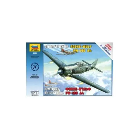 Zvezda 7304. 1/35 Focke Wulf FW-190A4