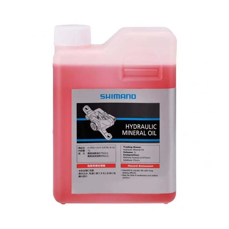 Shimano Aceite Mineral Botella 1 Litro Shimano Aceite Mineral Botella 1 Litro SHIMANO   de ciclismo para bicicleta