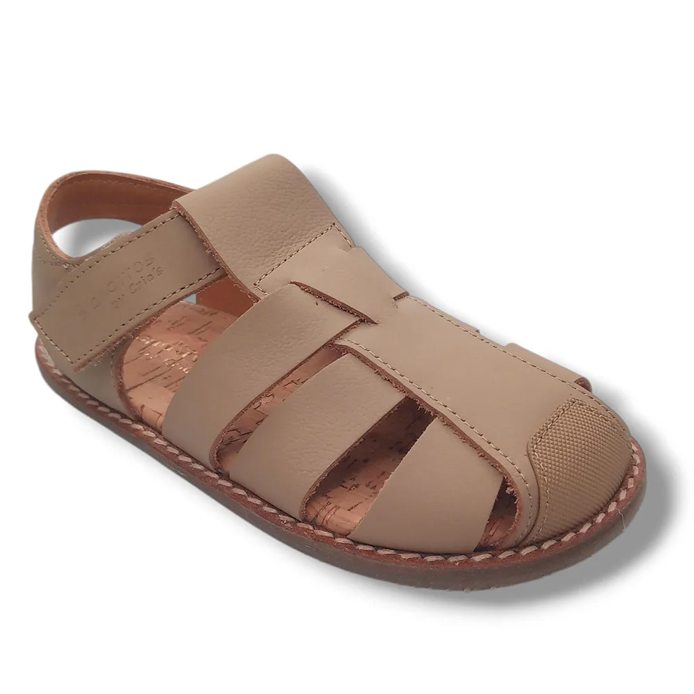 Blanditos by Crio's Sandalia Cerrada Niño Crios SAONA ARENA25V 13797 ARENA Respetuoso calzado niños Summer ROYALE CORDONETS