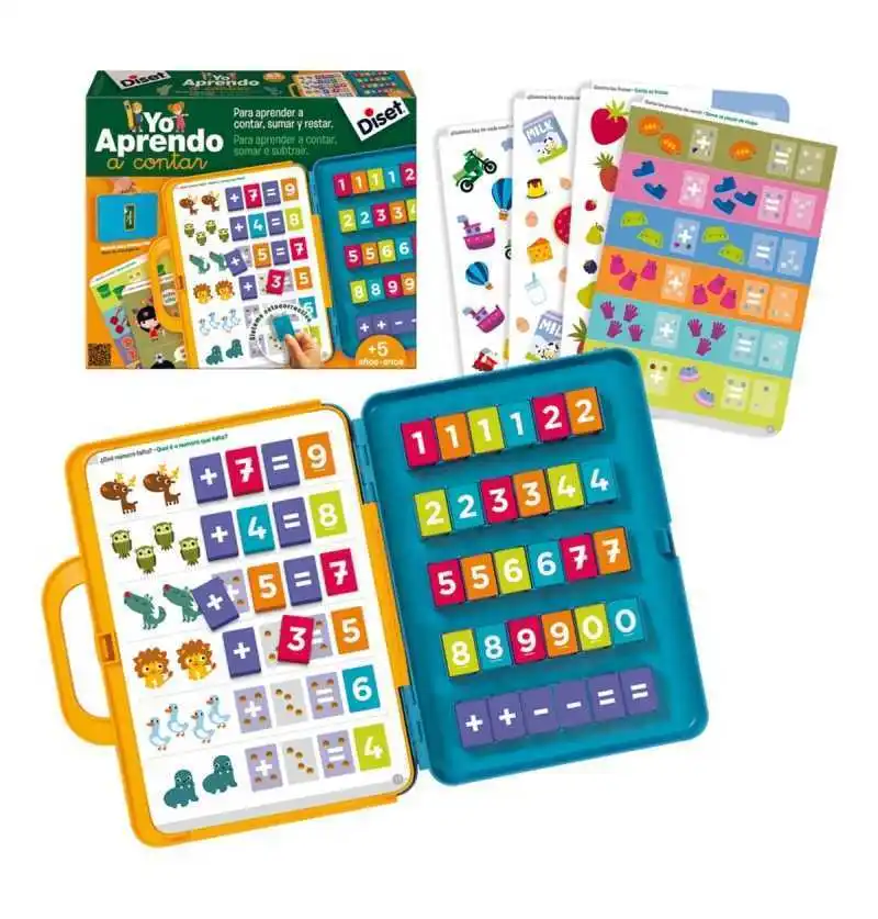 Educational game i learn to count briefcase - jumbo diset