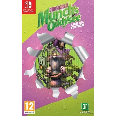 Oddworld Munch Odyssey (Limited Edition) Juego para Consola Nintendo Switch, PAL ESPAÑA