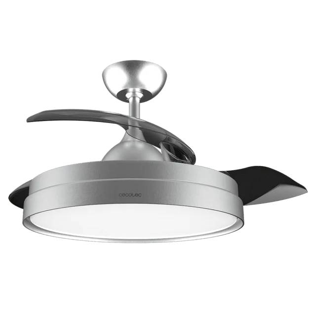VENTILADOR TECHO CECOTEC 05994 ENERGYSILENCE AERO 4280 INVIS. STEEL 40W 106CM