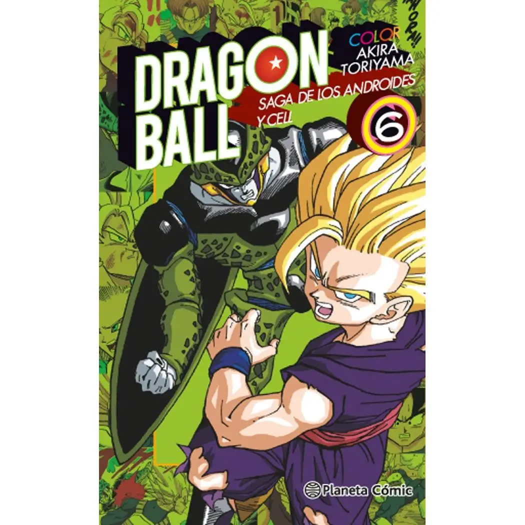 Libro DRAGON BALL COLOR CELL 6 Editorial PLANETA COMIC