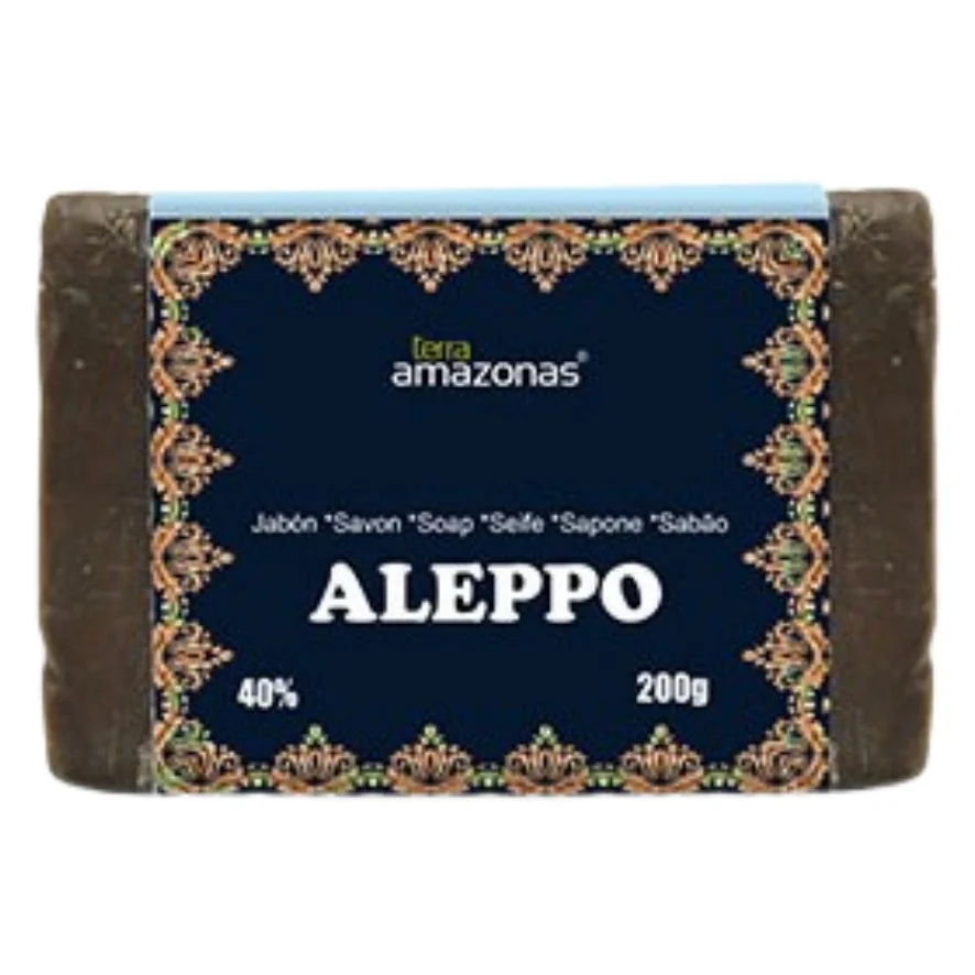 Soap Aleppo 40% Laurel Oil 200g Terra Amazon