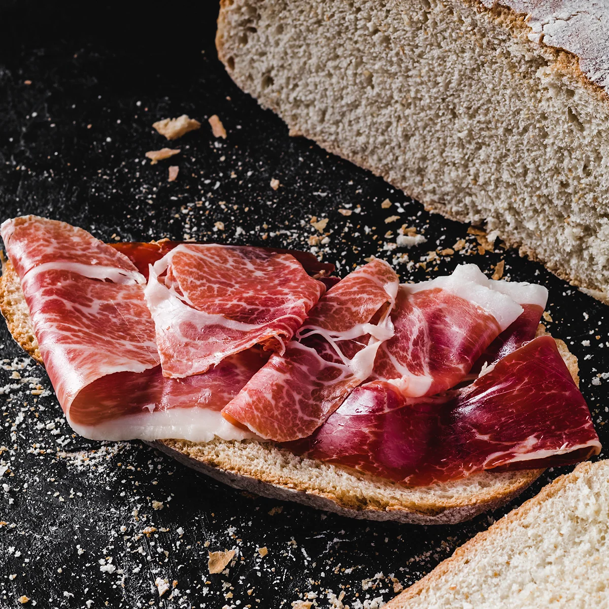 Ham selection iberium salamanca 7 kg approx. / superior quality / ham-patanegra