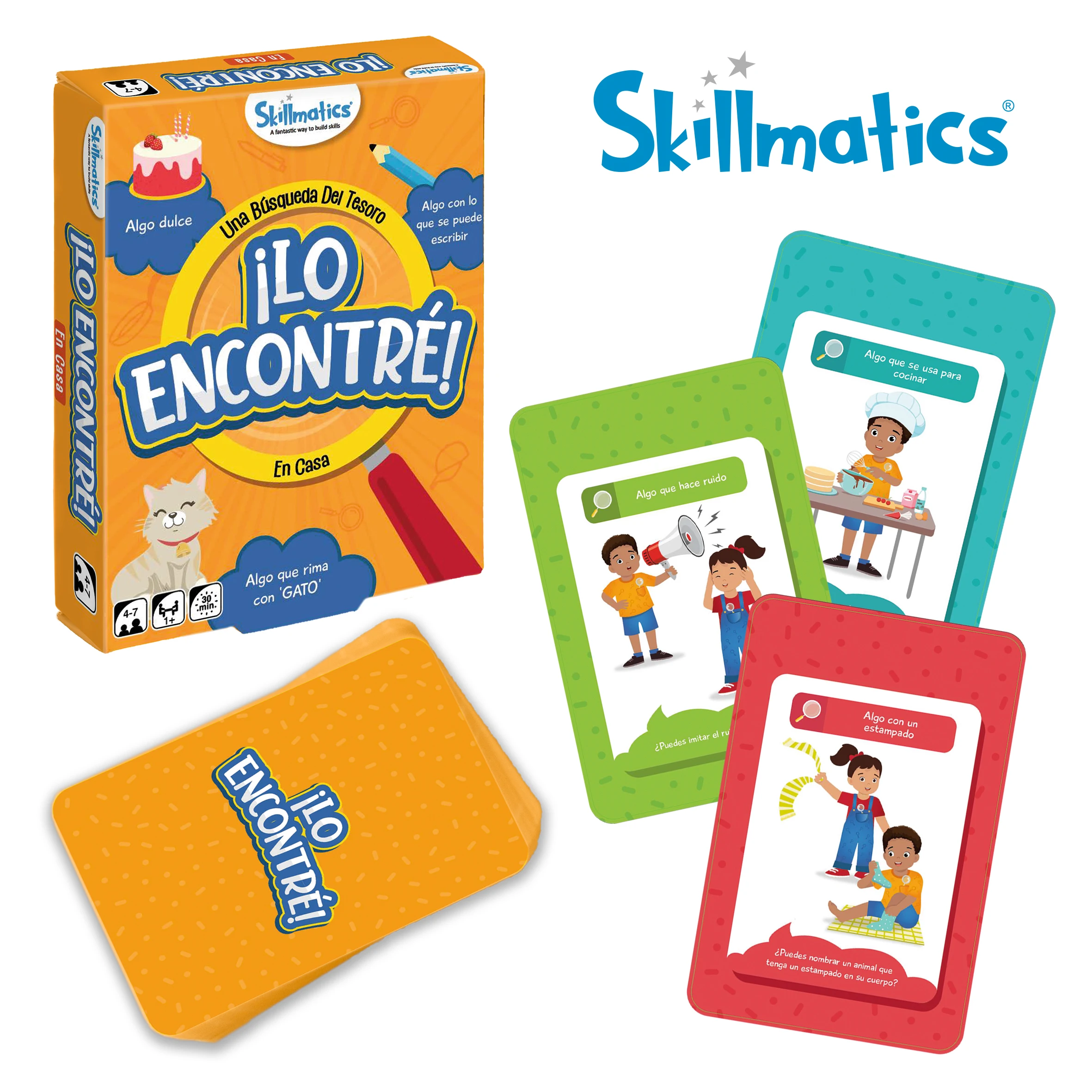 Ludilo - ¡Lo Encontré! Educational Board Game for Children 4 to 7 Years, featuring 50 game cards, easy instructions, and designed for 2 players, perfect for family fun and learning through play. #2