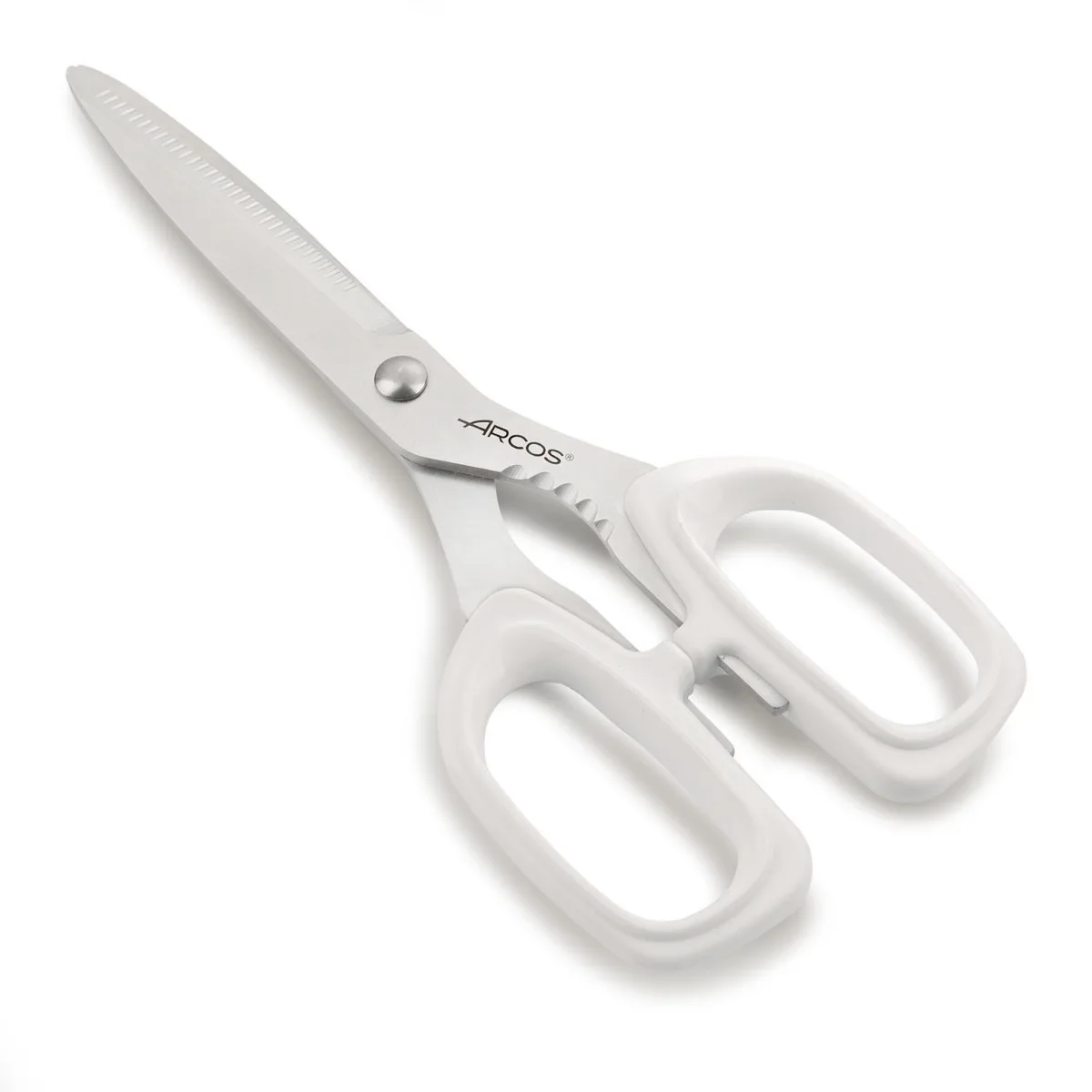 Arcos Tijeras de Cocina Profesionales, Hoja de Acero Inoxidable 200 mm, Mango Resistente de Polipropileno, Uso Diario, Serie Prochef