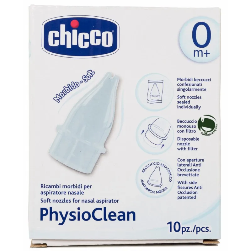 CHICCO RECAMBIO PHYSIOCLEAN 10 UNDS.