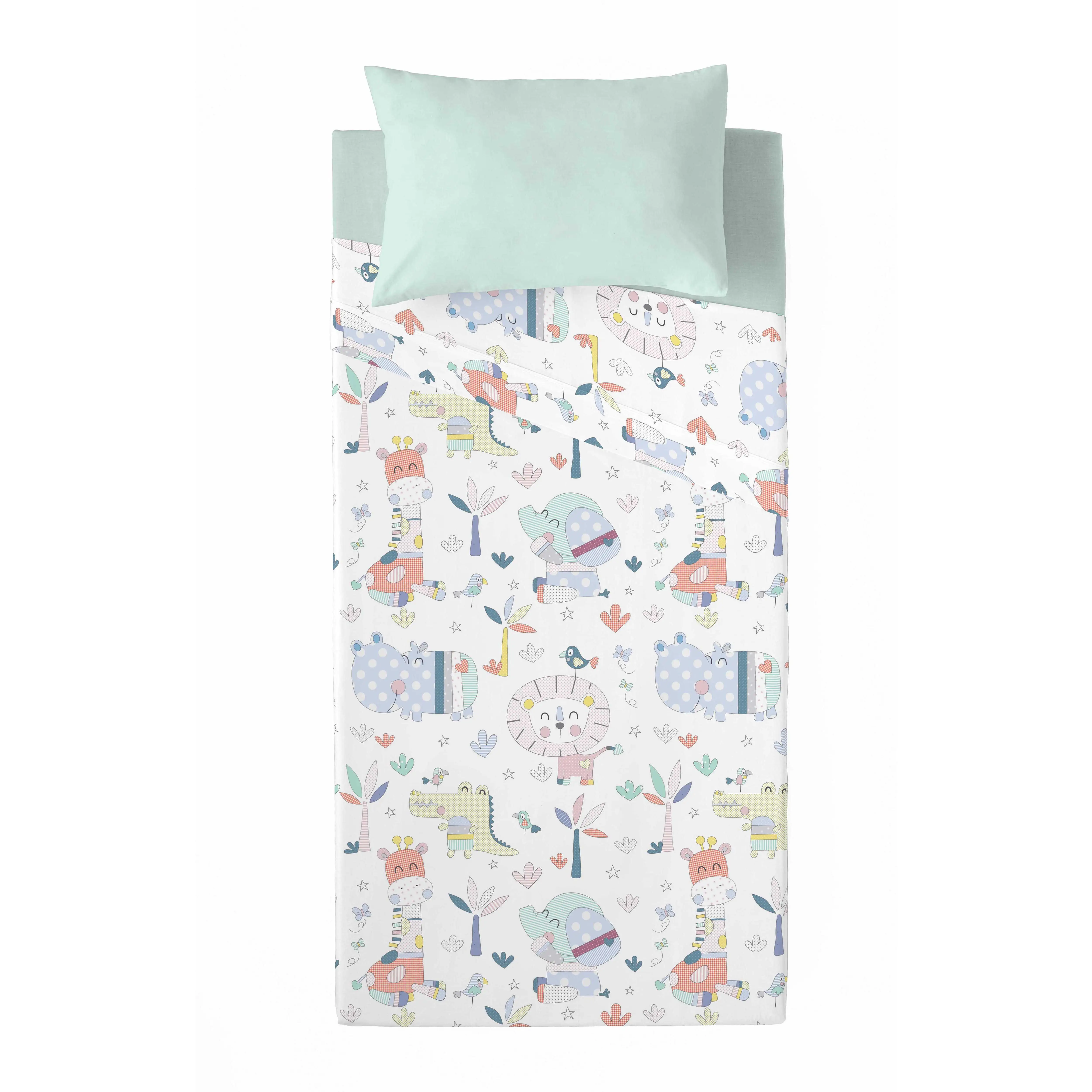 COOL KIDS - Juego de Sábanas Infantil Estampado - 100% Algodón Extrasuave - 17 Modelos Disponibles - Cama 90/105 cm - Fabricado en España