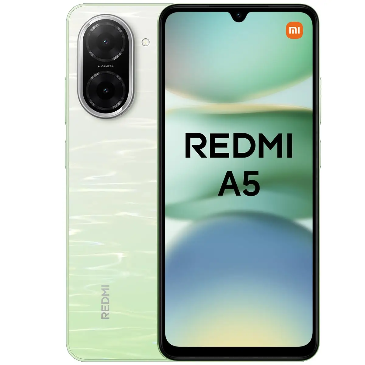 Xiaomi Redmi A5 - Smartphone de 4+128GB, Pantalla inmersiva de 6,88" 120 Hz, Potente procesador Octa Core, Cámara Dual AI de 32 MP, 5100 mAh, Cargador no Incluido (Versión ES)