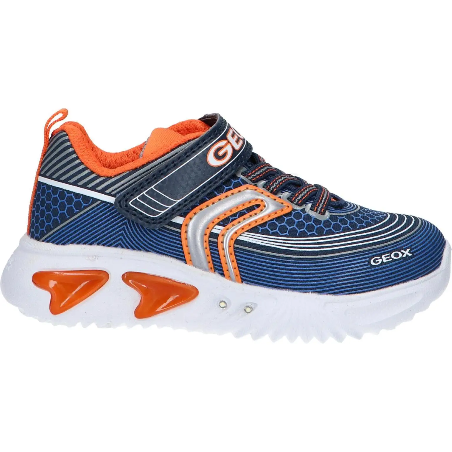 Geox Children's Sports Shoes J15dza 00011 J Assister C0820 Navy-orange
