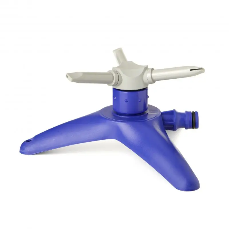 Tatay 3 Arm Sprinkler with Base for efficient drip irrigation, 15L/min capacity, covers 80m² area, made of plastic, measures 180 x 85 x 165 mm, perfect for garden watering needs. - Product Main Image