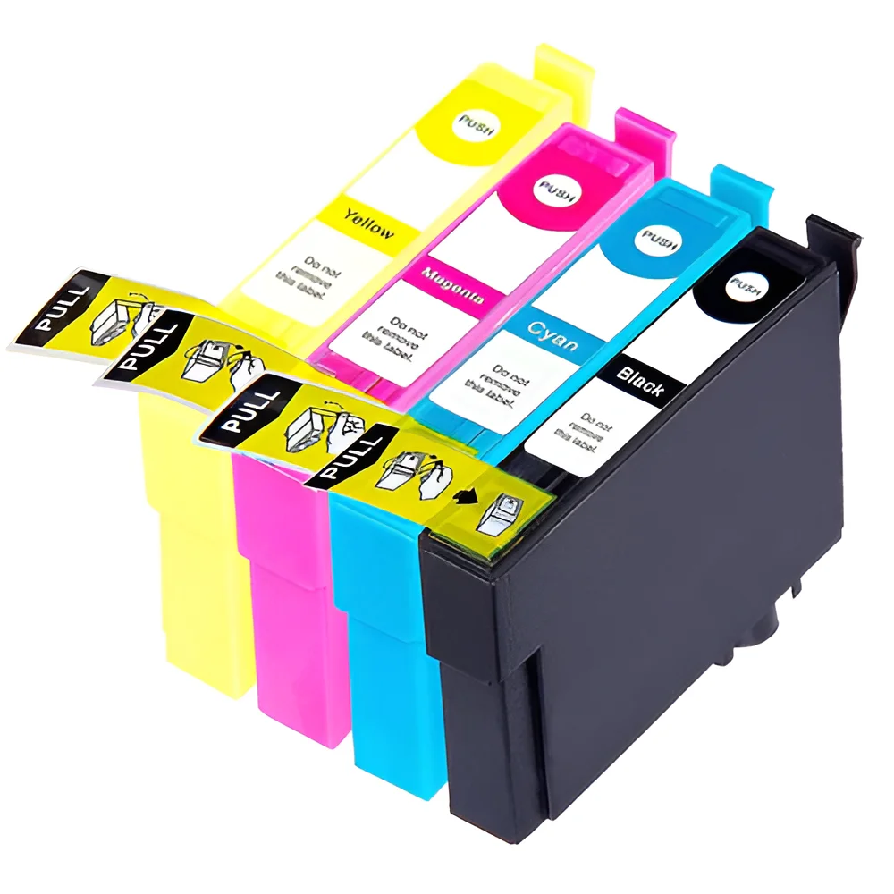 4x T0711 T0712 T0713 T0714 T0715 Epson Cartuchos de Tinta Compatibles para EPSON STYLUS SX100 SX105 SX110 SX115 SX200 SX205 SX210 SX215 SX218 SX405 SX415 SX515W DX4000 DX4400 DX6000 DX8400