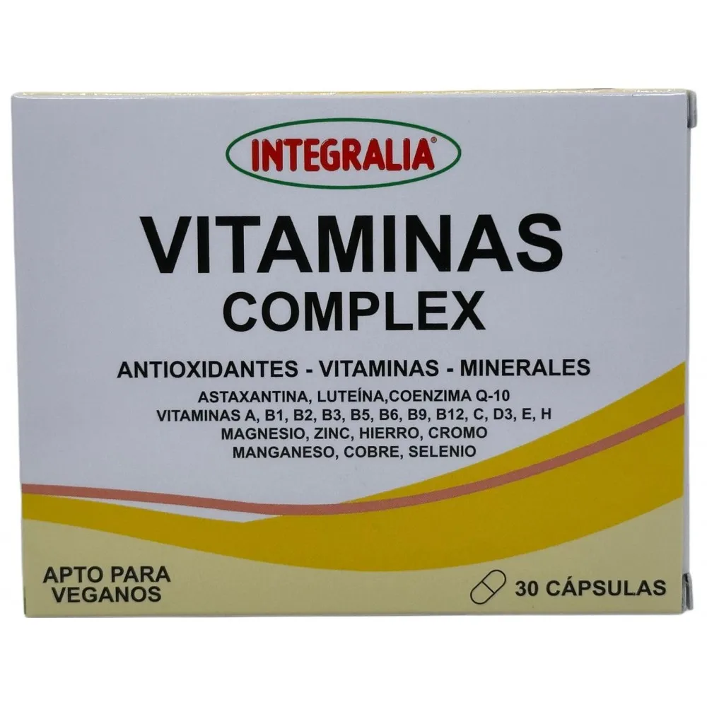 Vitamins complex (antioxidants - minerals) 30 capsules of integral