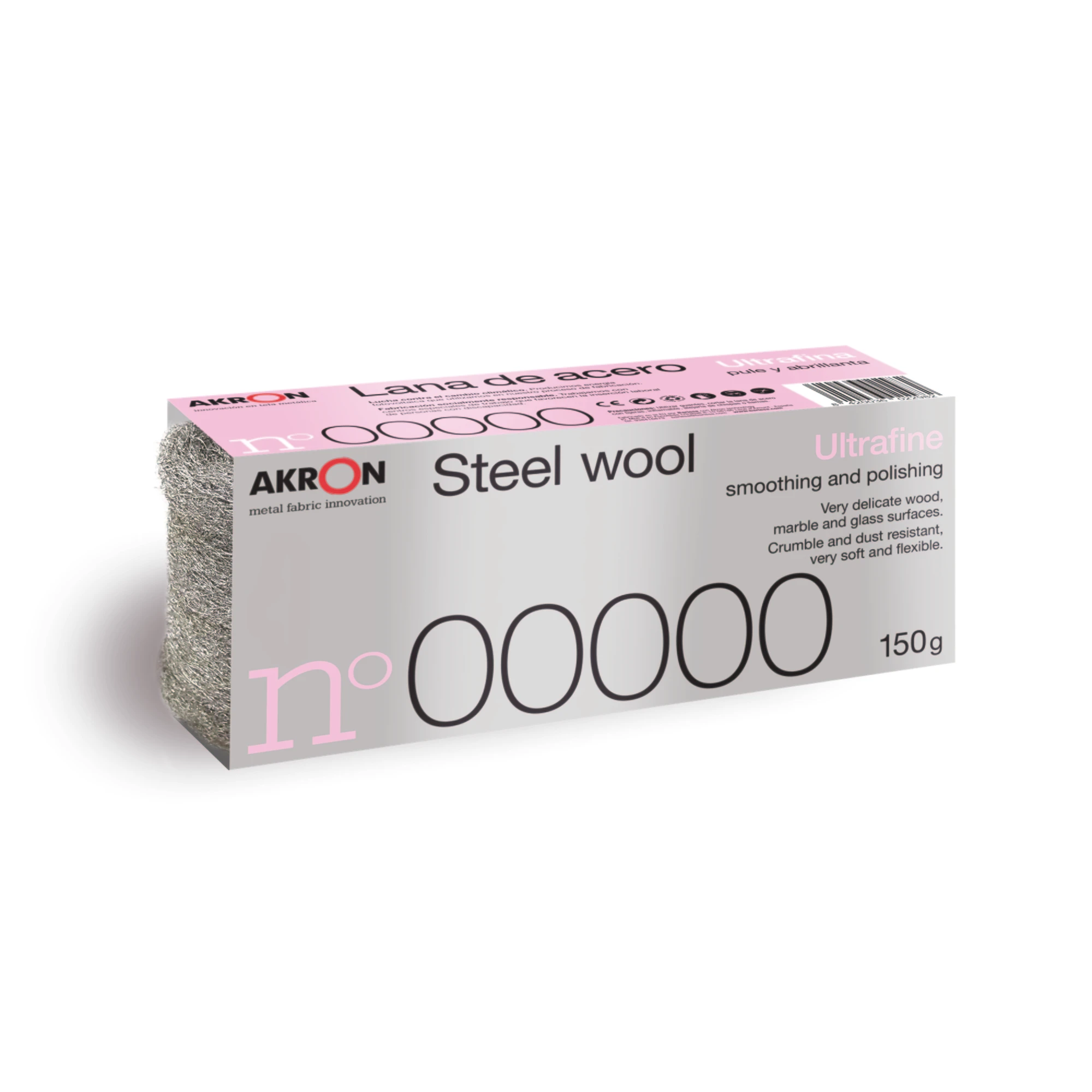 BARLESA-AKRON steel wool coil 150 GR. Special DIY