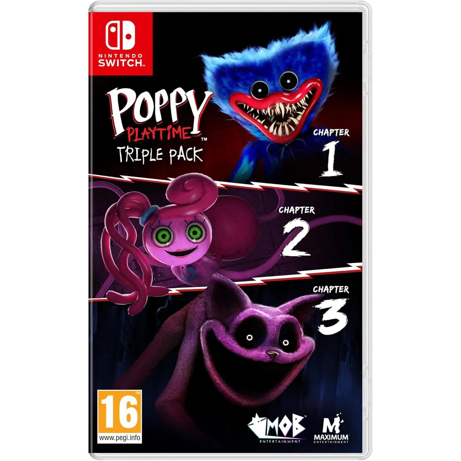 POPPY PLAYTIME PAQUETE TRIPLE - NINTENDO SWITCH