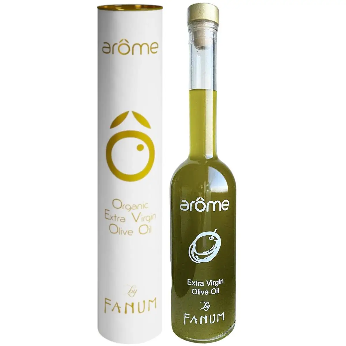 Aceite de Oliva Virgen Extra FANUM cosecha temprana - 500 ml manzanilla + estuche