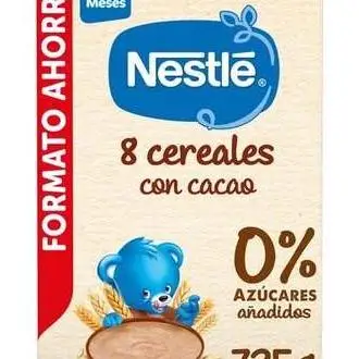 Nestlé porridge 8 cereals with cocoa + 12M 725G