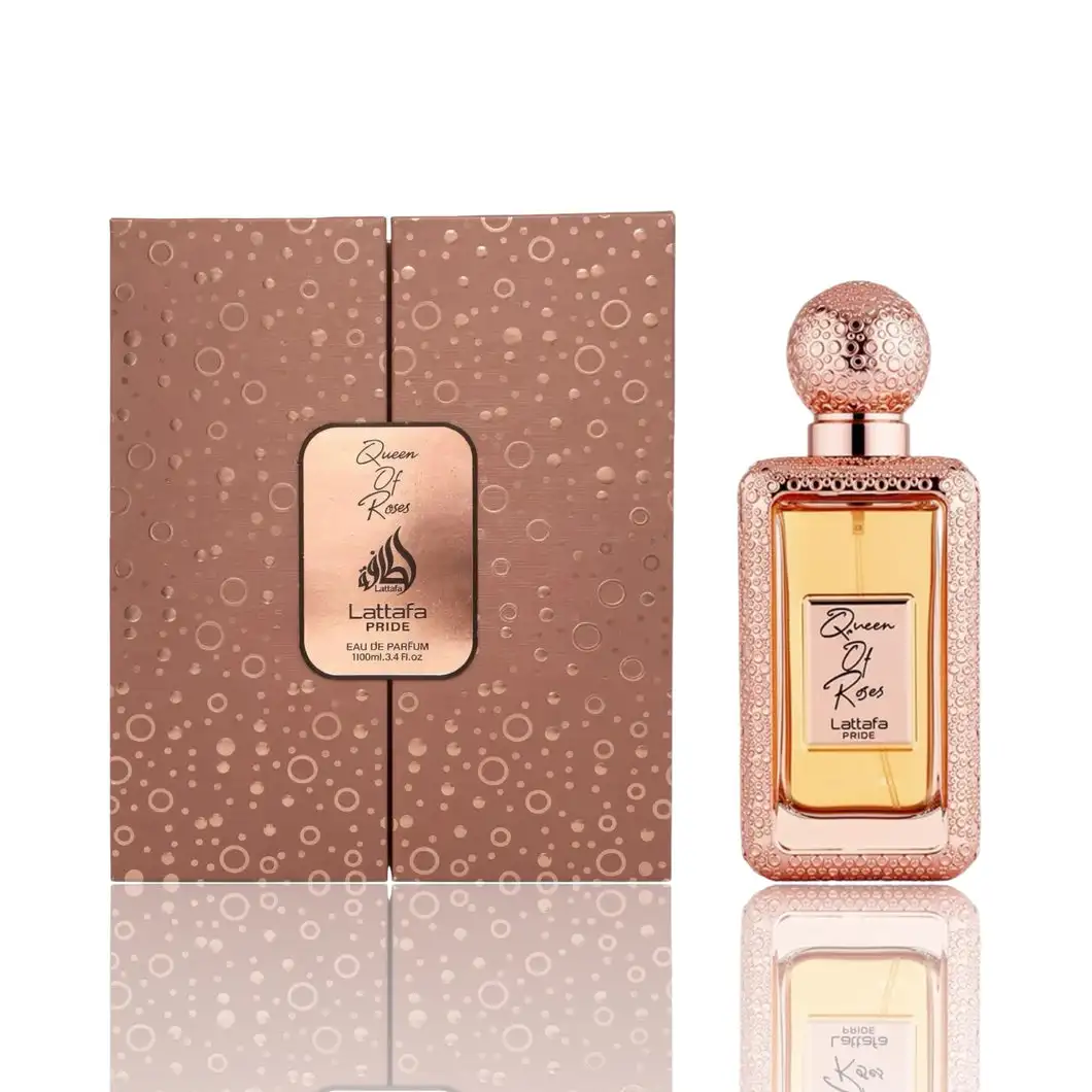 Queen of Roses Lattafa 100 ml Eau de Parfum – Perfume floral elegante, sofisticado y duradero