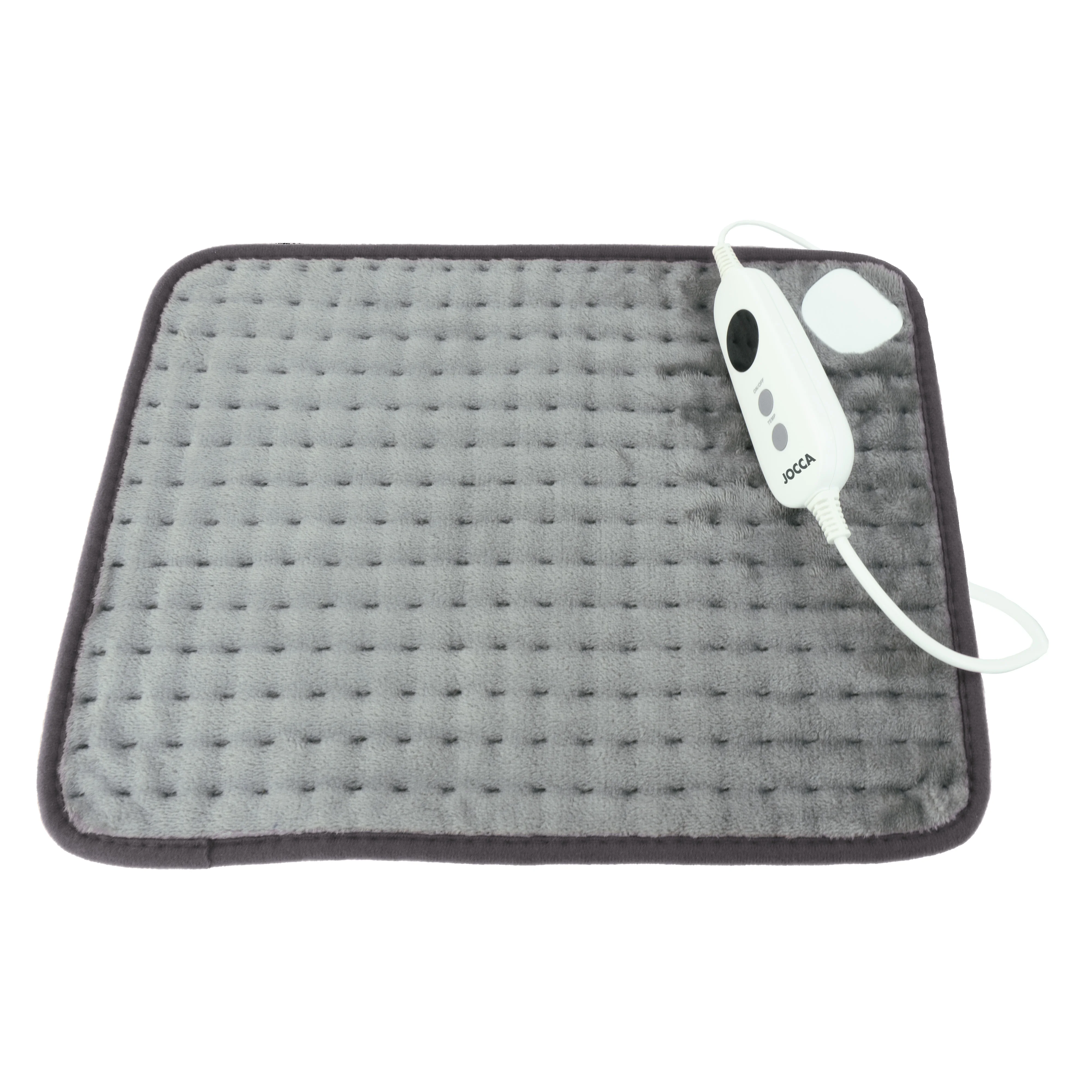Jocca Almohadilla Eléctrica 100W con 3 Niveles de Calor, Pantalla Digital y Apagado Automático para Alivio Muscular