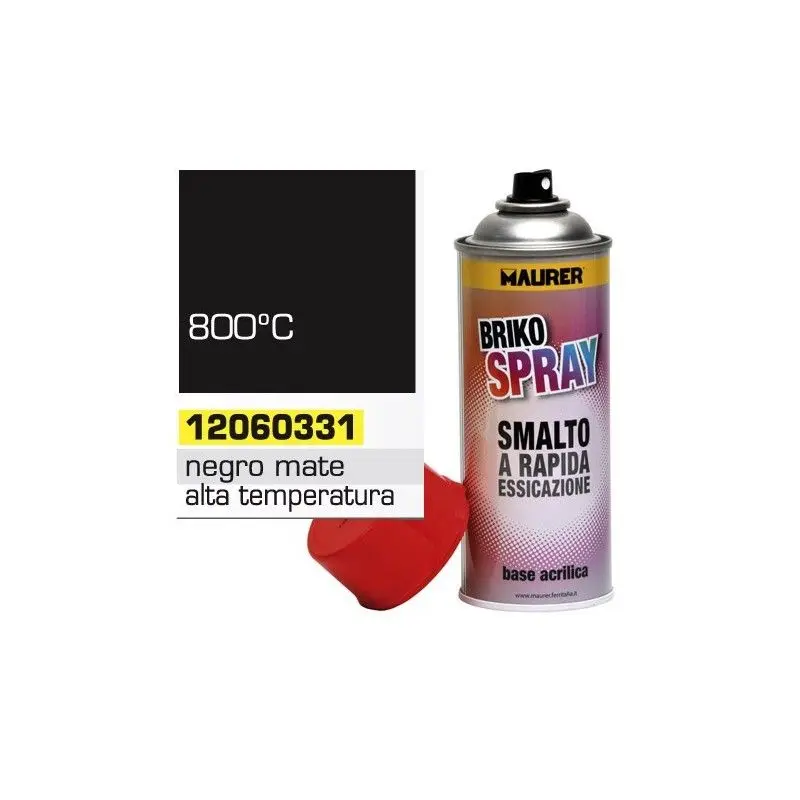 400 ml matte black high temperature resistant paint Spray.