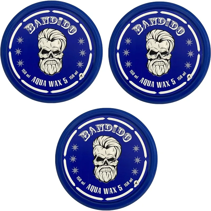 BANDIDO AQUA 5 WAX BLUE 150ML. MAXIMUM HOLD 3 UNIDADES