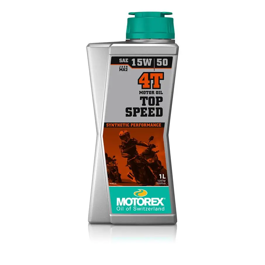 Motorex Top Speed 4t 15W-50 Oil 1Liter (Mt062H004T)