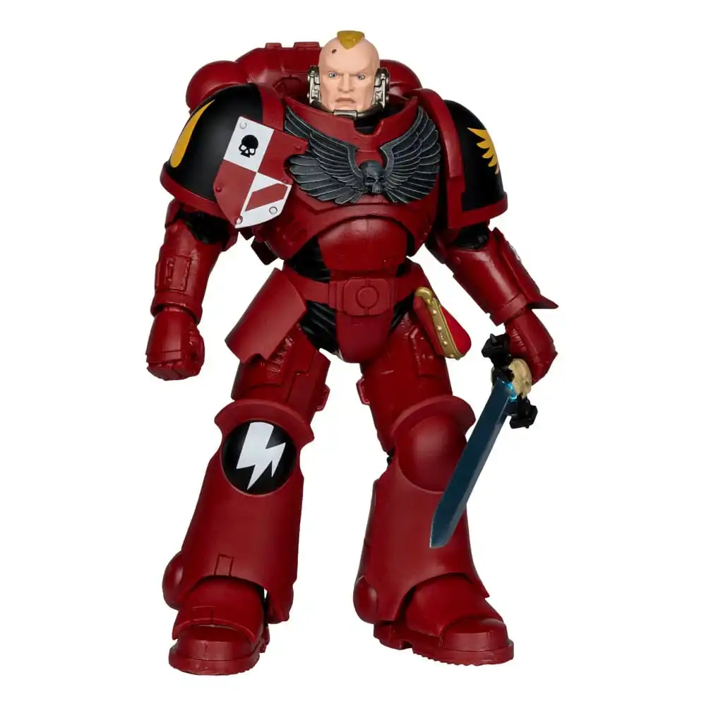 McFarlane Toys - Warhammer 40,000 Sargento Intercesor de Asalto (Ángel de Sangre) Figura de 7 pulgadas