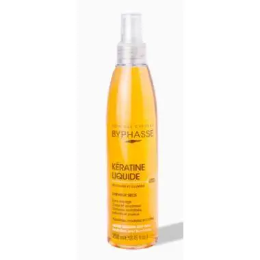 Byphasse Queratina Líquida Activ Protect 250 ml - Tratamiento para Cabello Seco, Revitalizante e Iluminador con Protección Térmica