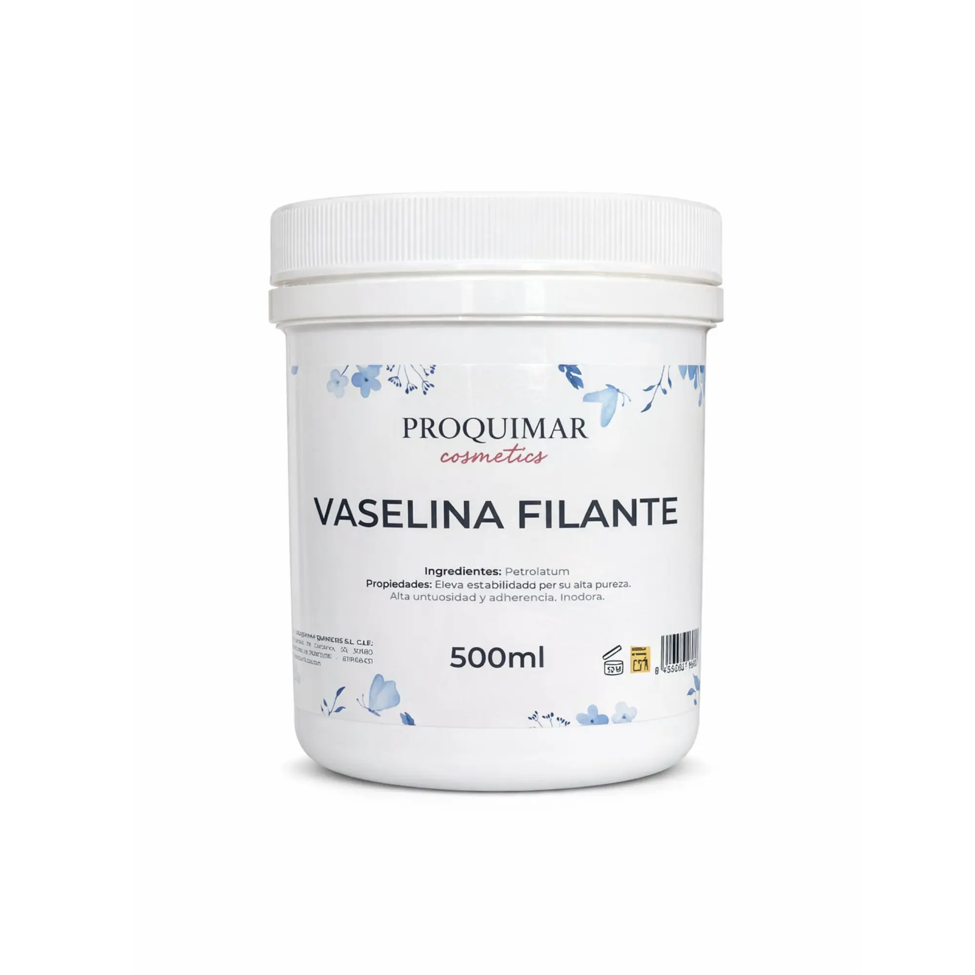 Vaselina Filante 500 ml – Alta Pureza | Lubricante Multiusos | Hidratación y Protección de la Piel | Uso Cosmético y Profesional