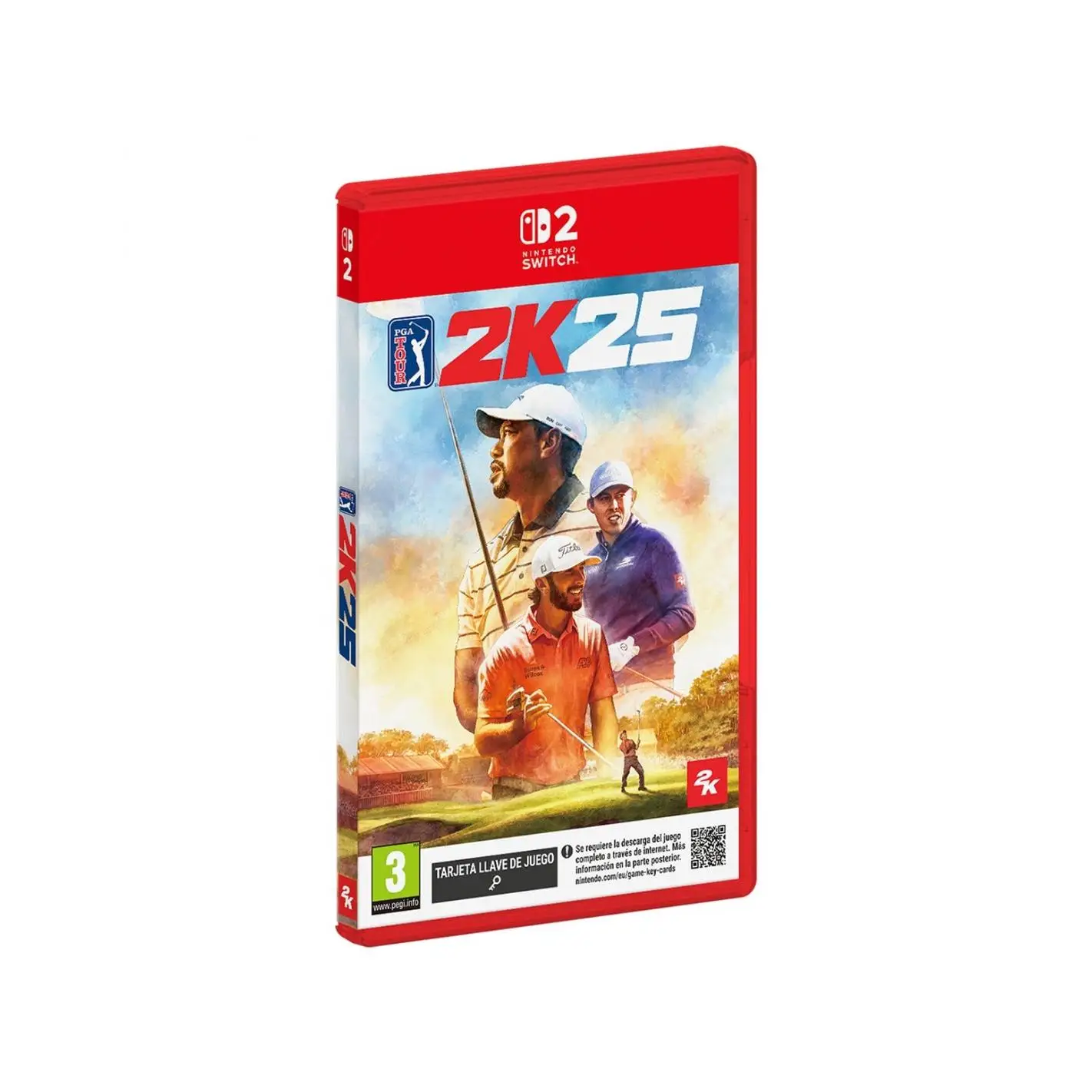 PGA Tour 2K25 - Switch 2 Version - Game Key Card - Version ESPAÑA