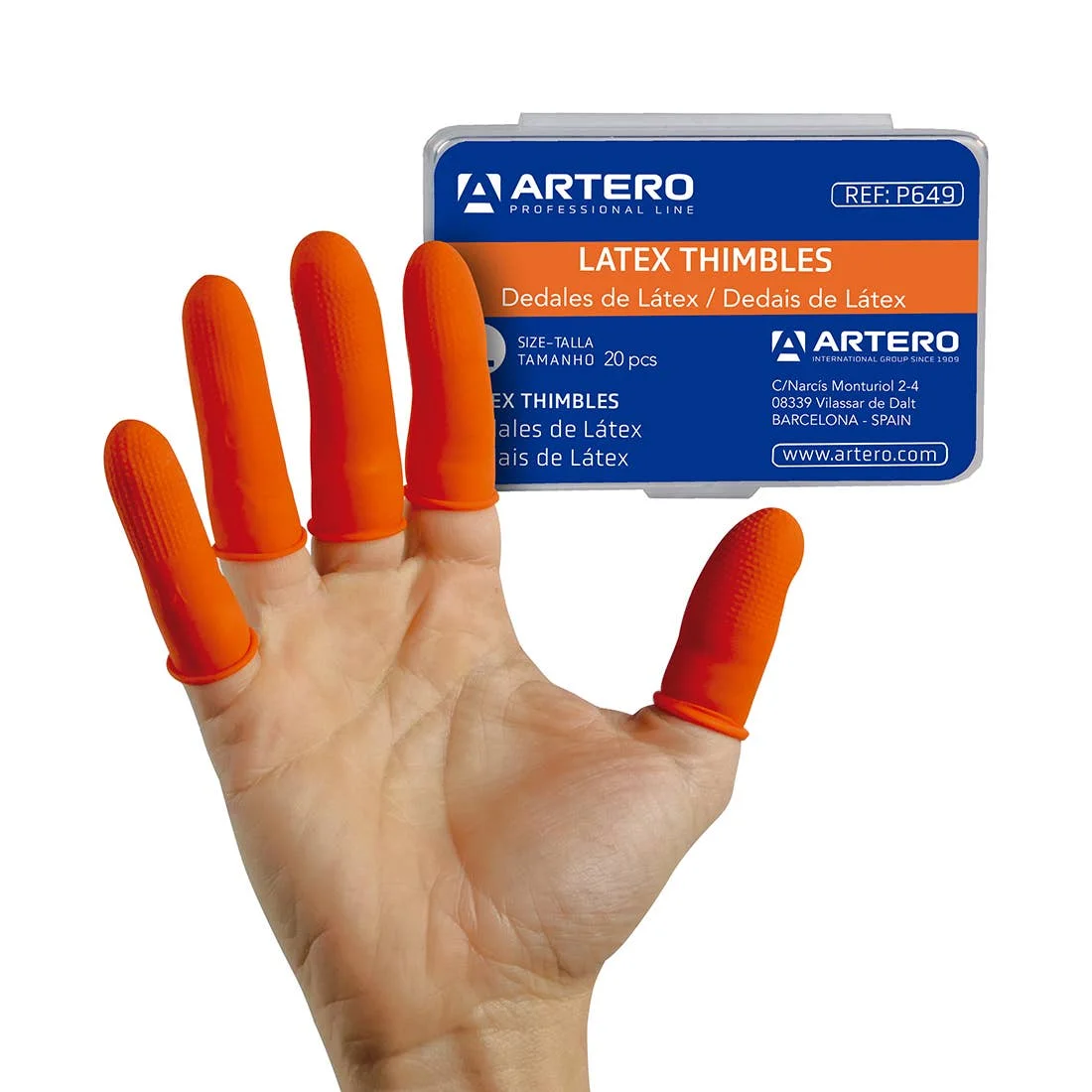 Artero Dedales Stripping Latex Talla L